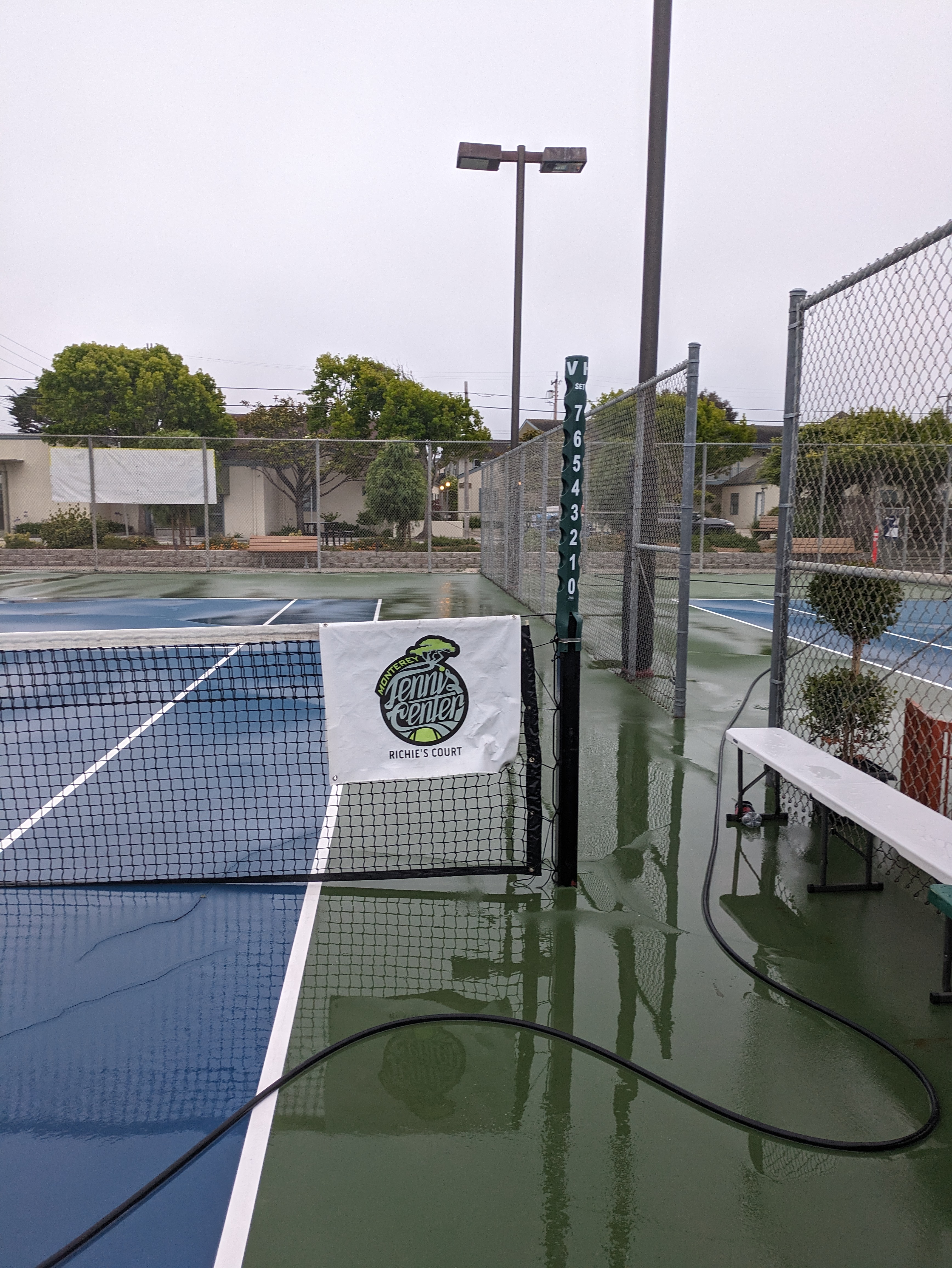 Tennis court cleaning Monterey, California