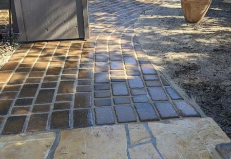 Paver Cleaning & Sanding