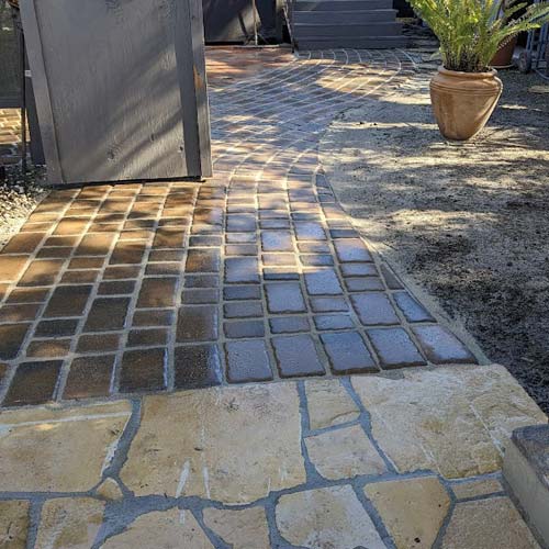 Paver Cleaning & Sanding