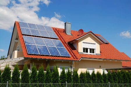 Solar panel cleaning